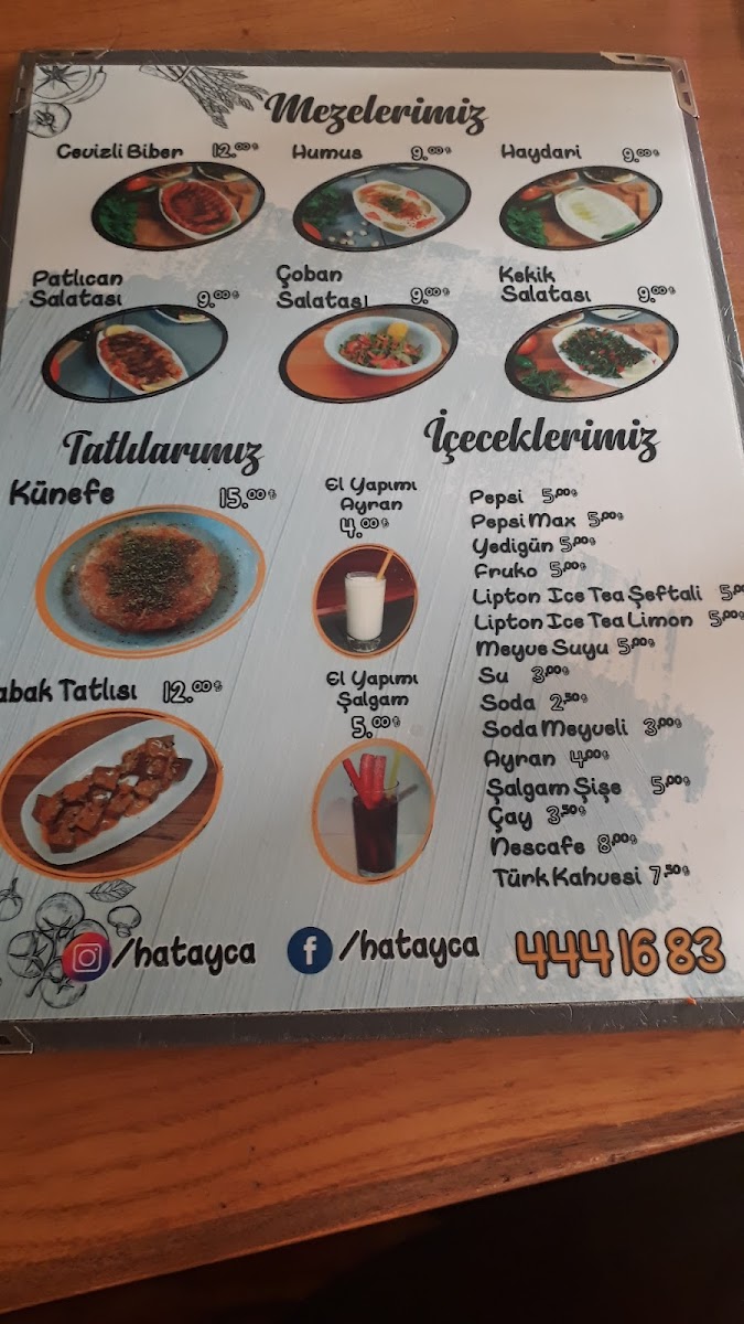 Menu - Hatayca photo 10