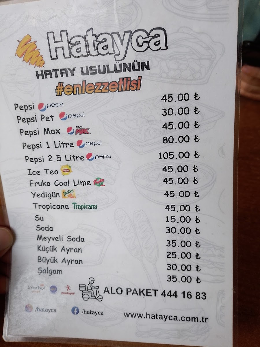 Menu - Hatayca photo 5